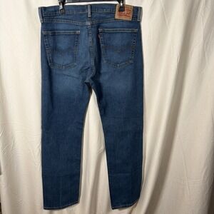 Levi's 505 Regular Fit Jeans Mens 36x32 Medium Wash Straight Leg Denim
